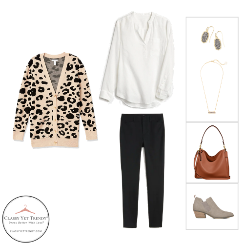 Styling a Leopard Cardigan: Blogger Style Two Ways