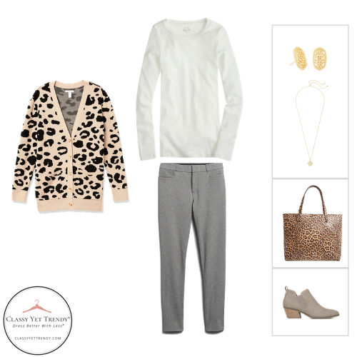 10 Ways To Wear A Leopard Cardigan - Classy Yet Trendy