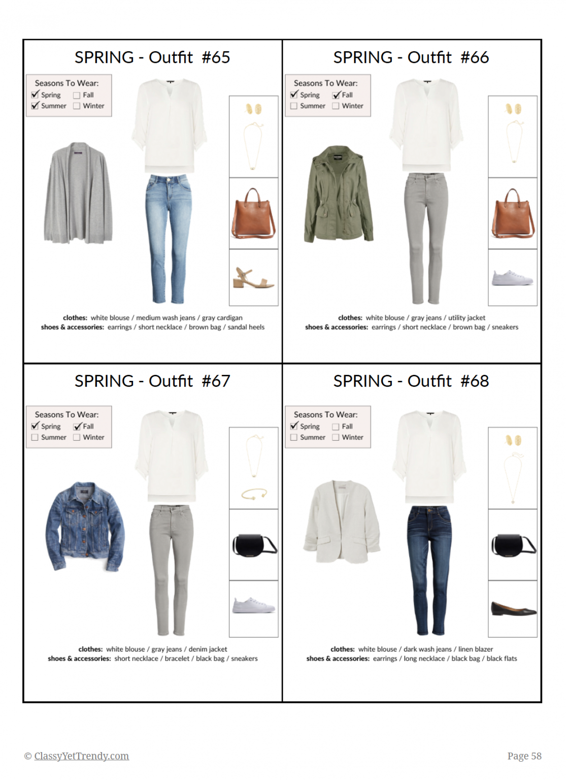 Womens Simplified Style The Dressy And Casual Year Round Capsule