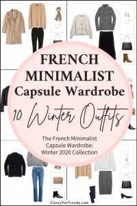 The French Minimalist Winter 2020 Capsule Wardrobe Sneak Peek + 10 ...