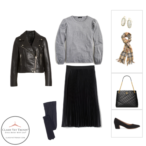 French Minimalist Capsule Wardrobe Winter 2020 - outfit 31