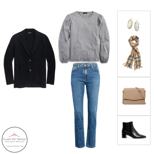 French Minimalist Capsule Wardrobe Winter 2020 - outfit 32