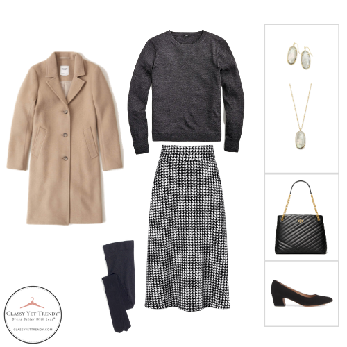 French Minimalist Capsule Wardrobe Winter 2020 - outfit 38