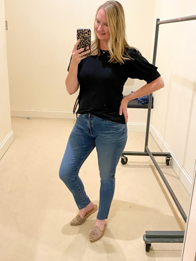 Madewell Saks Express Abercrombie Try-on Session - AG Jeans