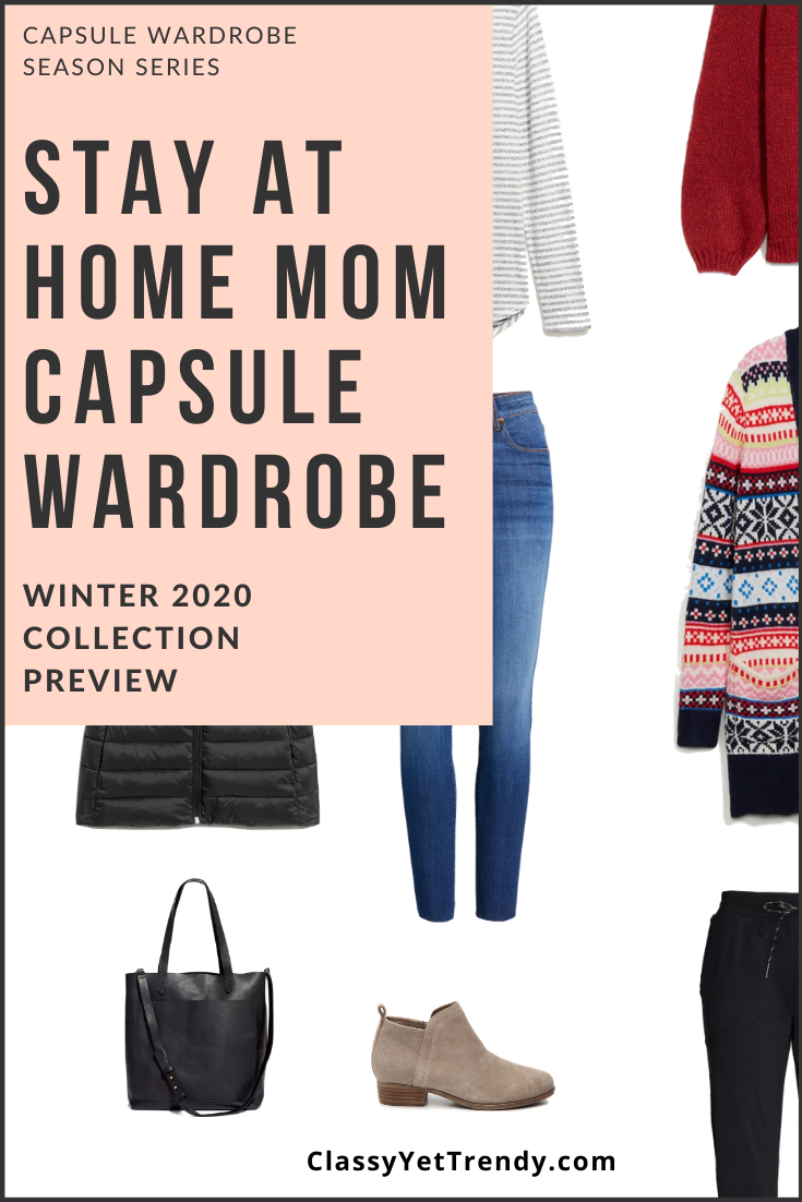 Stay At Home Mom Winter 2020 Capsule Wardrobe Sneak Peek & 10 Outfits