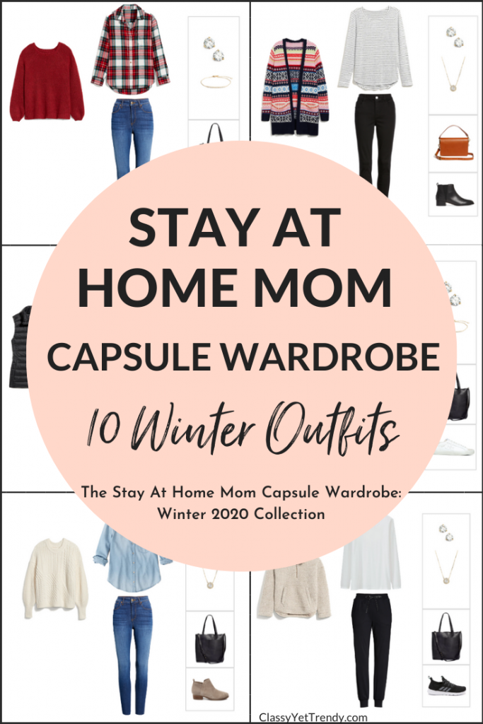 Stay At Home Mom Capsule Wardrobe Winter 2020 Preview - 10 Outfits