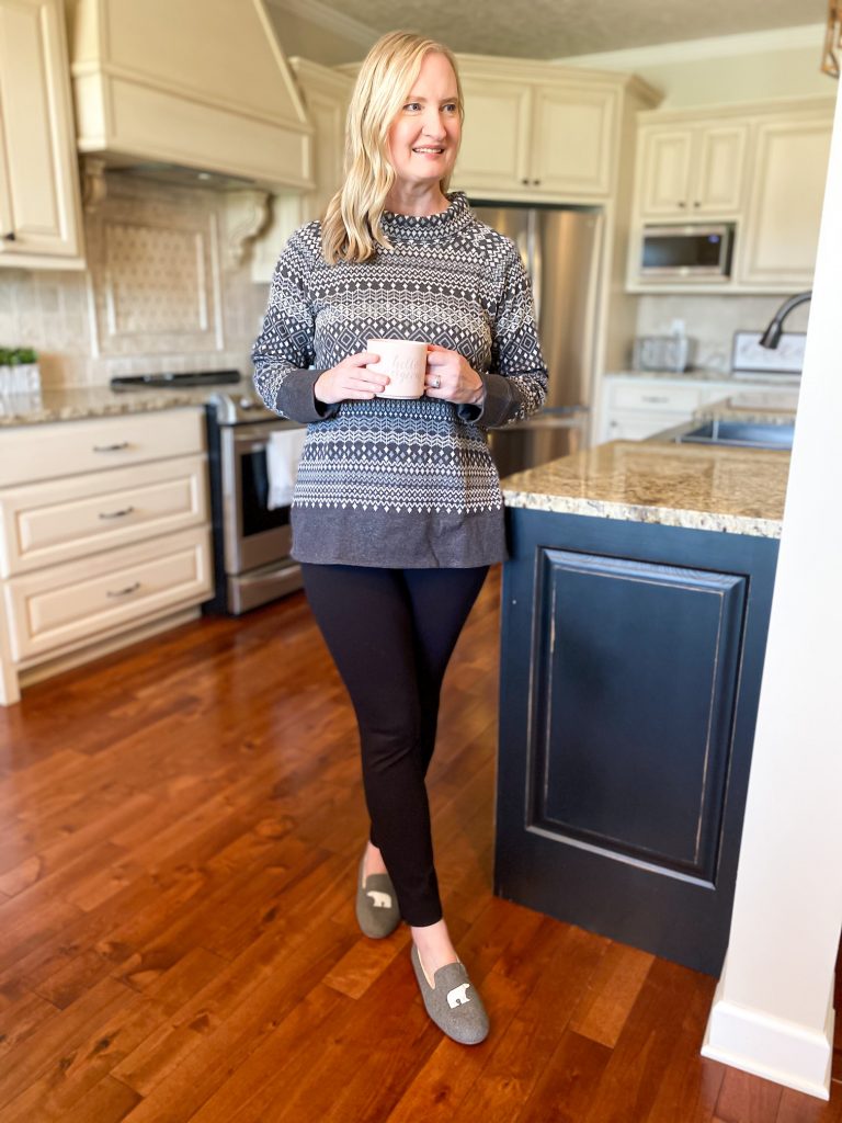 A Cozy Work At Home Outfit from T By Talbots