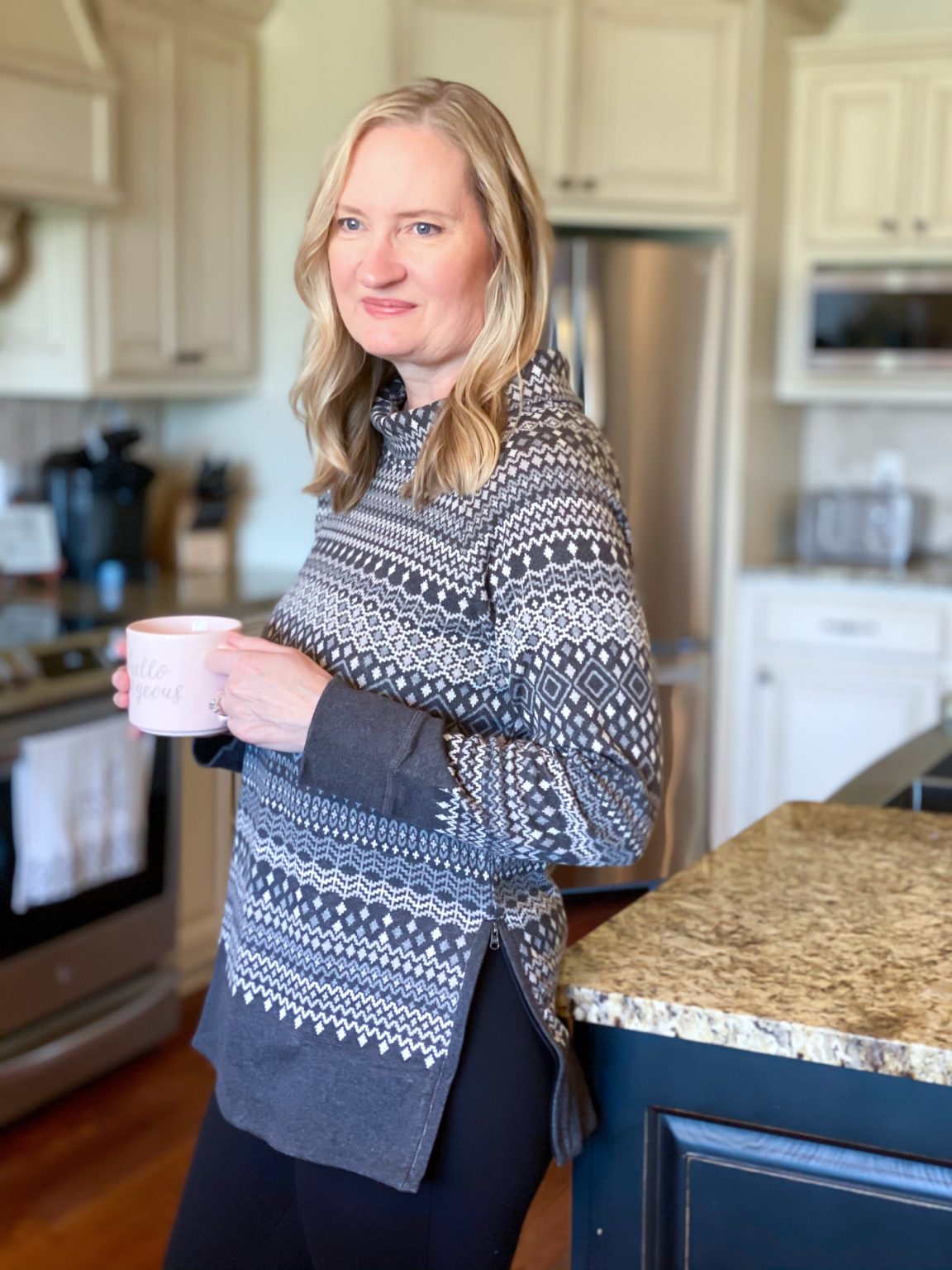 A Cozy Work At Home Outfit from T By Talbots - Classy Yet Trendy