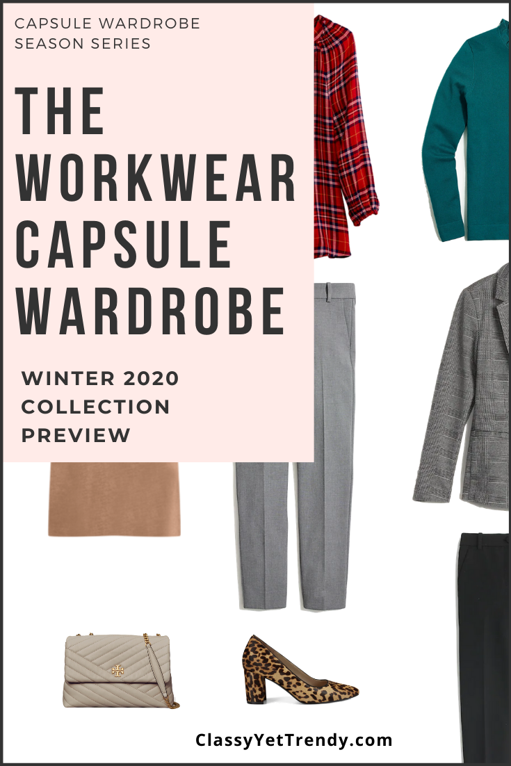 The Workwear Capsule Wardrobe Winter 2020 Sneak Peek + 10 Outfits