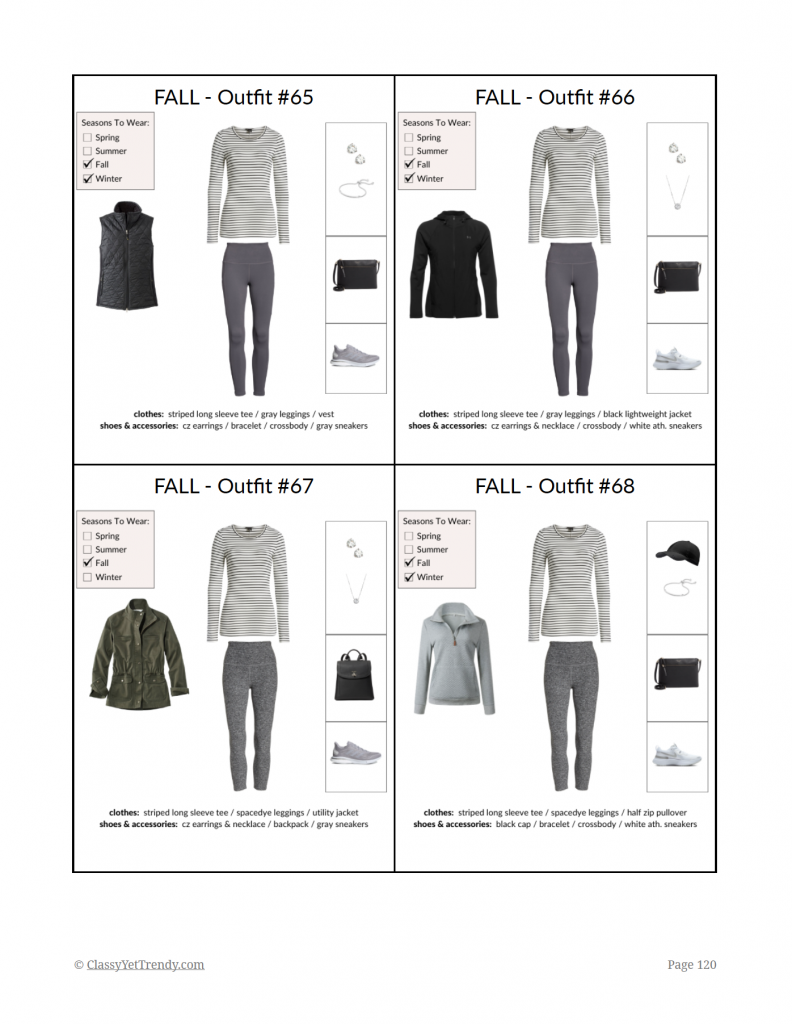 Simplified Style Athleisure - Fall Outfits