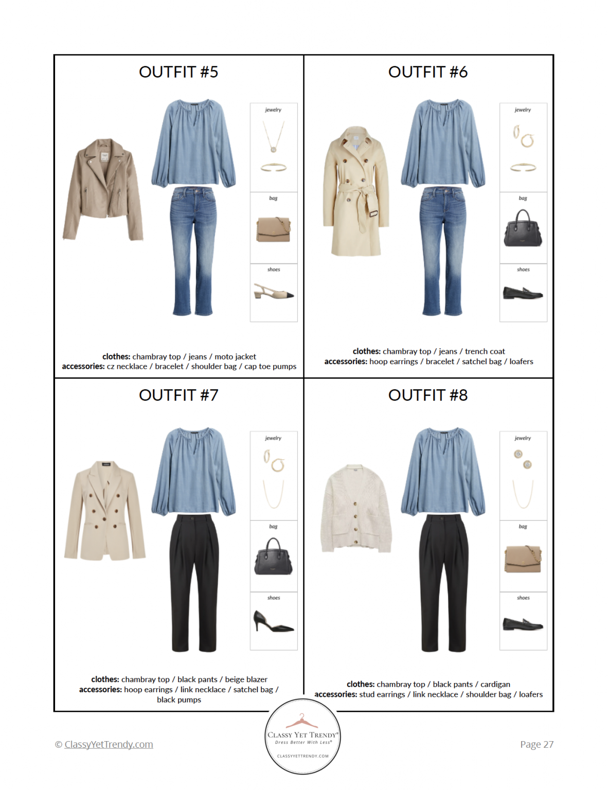 The French Minimalist Capsule Wardrobe: Spring 2021 Collection - Classy ...