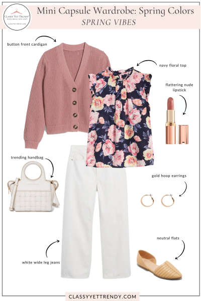 Spring Colors Mini Capsule Wardrobe (Budget Buys Under $50)