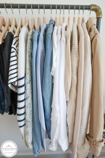 My 30-Piece Spring 2021 French Minimalist Capsule Wardrobe