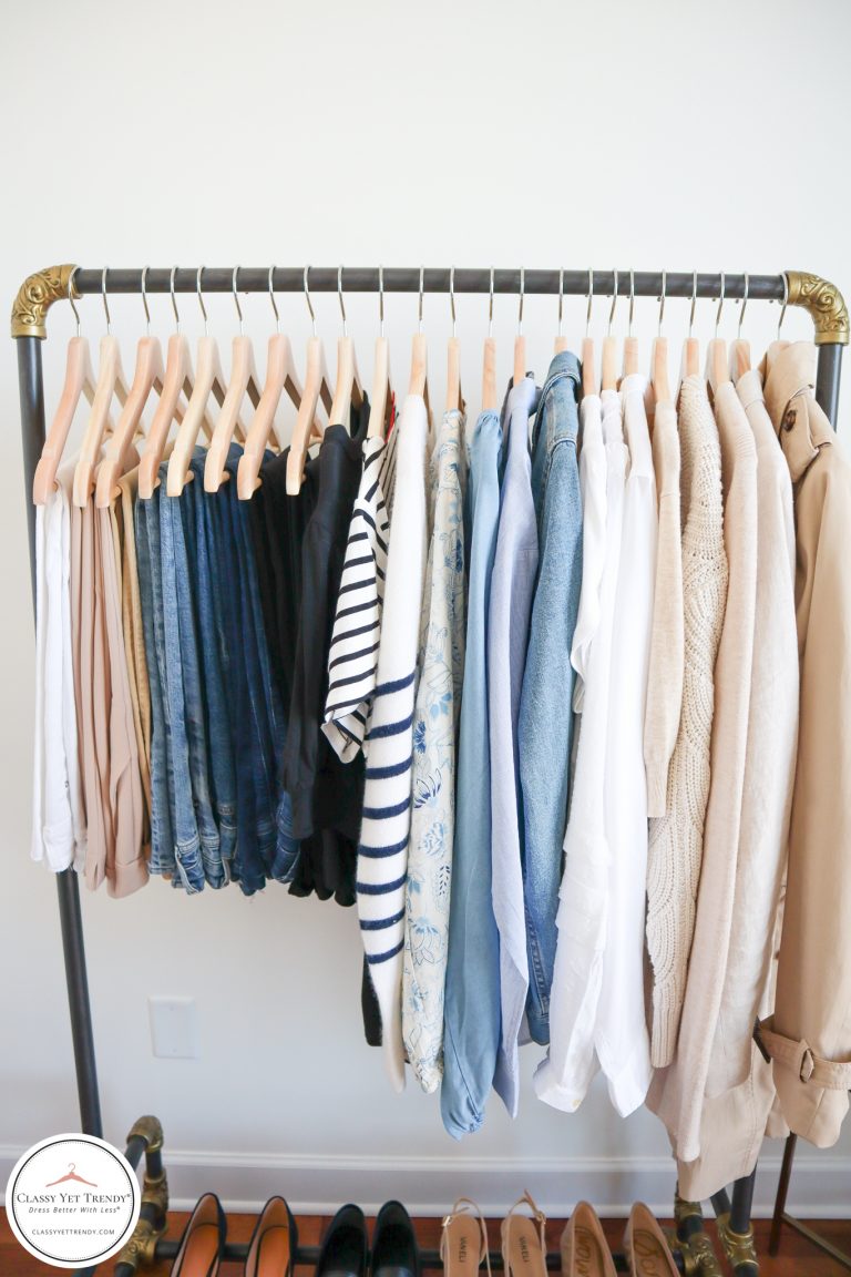 My 30-Piece Spring 2021 French Minimalist Capsule Wardrobe - Classy Yet ...