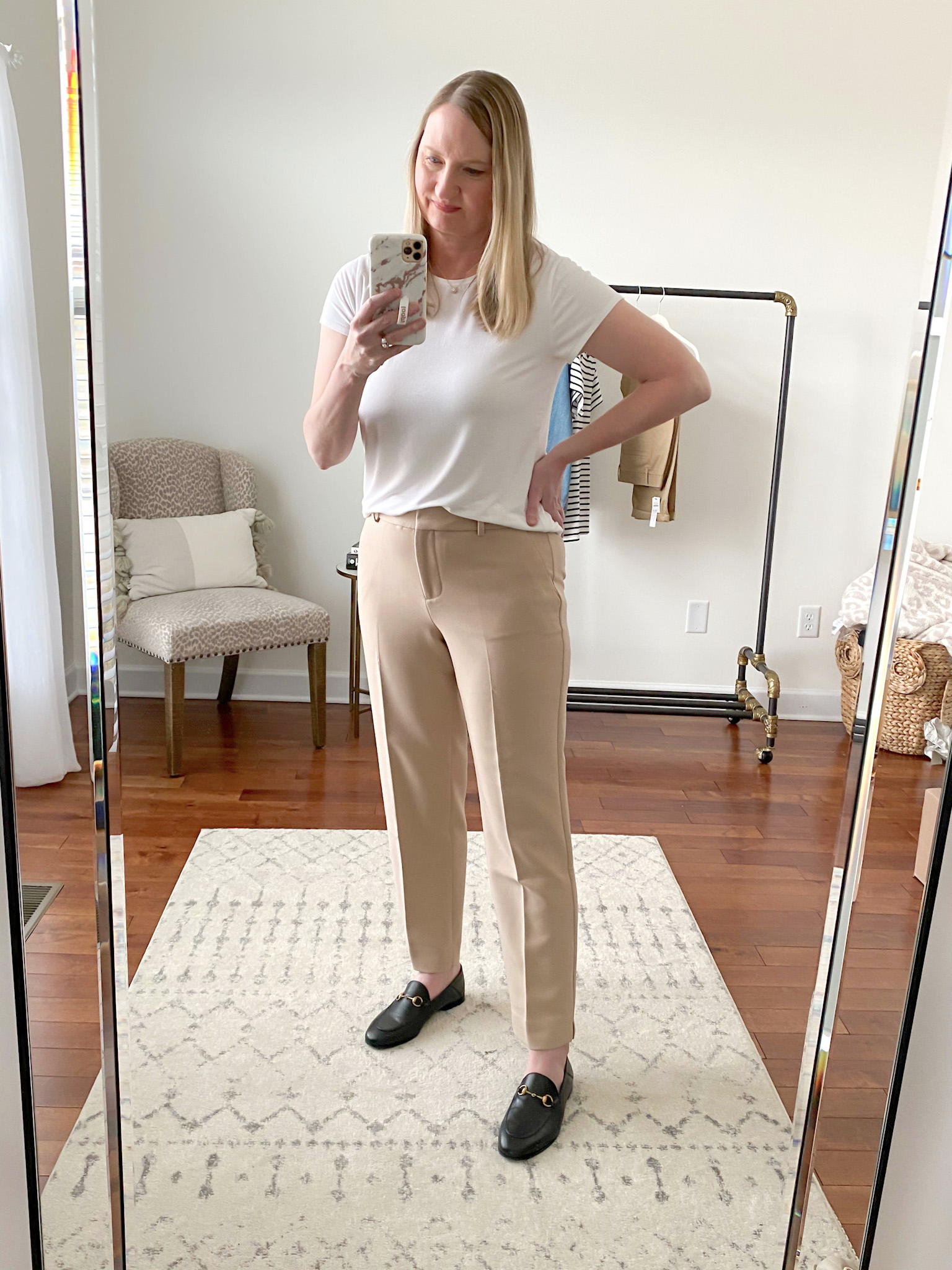 Try-On Reviews: Talbots Hampshire Pants & Relaxed Chinos - Classy Yet Trendy