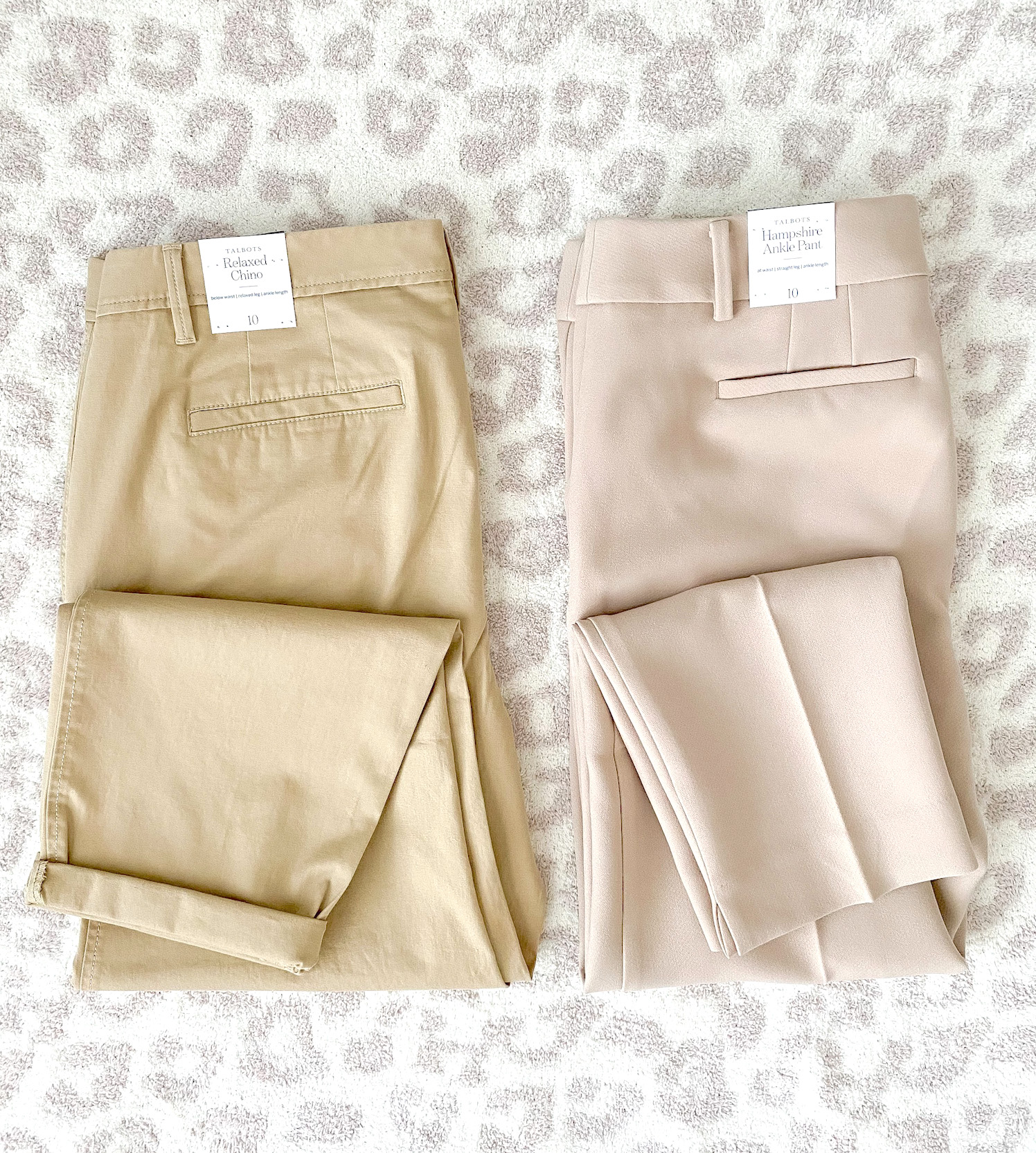 Try-On Reviews: Talbots Hampshire Pants & Relaxed Chinos - Classy Yet Trendy