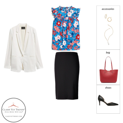 Workwear Spring 2021 Capsule Wardrobe - outfit 80