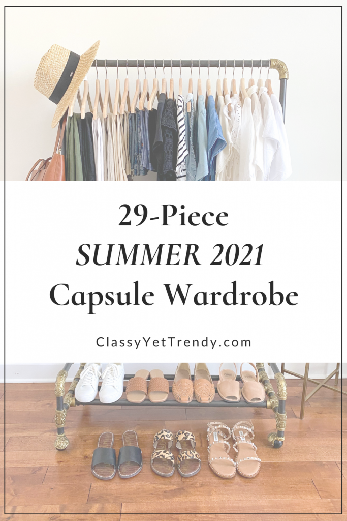 My 29-Piece Summer 2021 Capsule Wardrobe