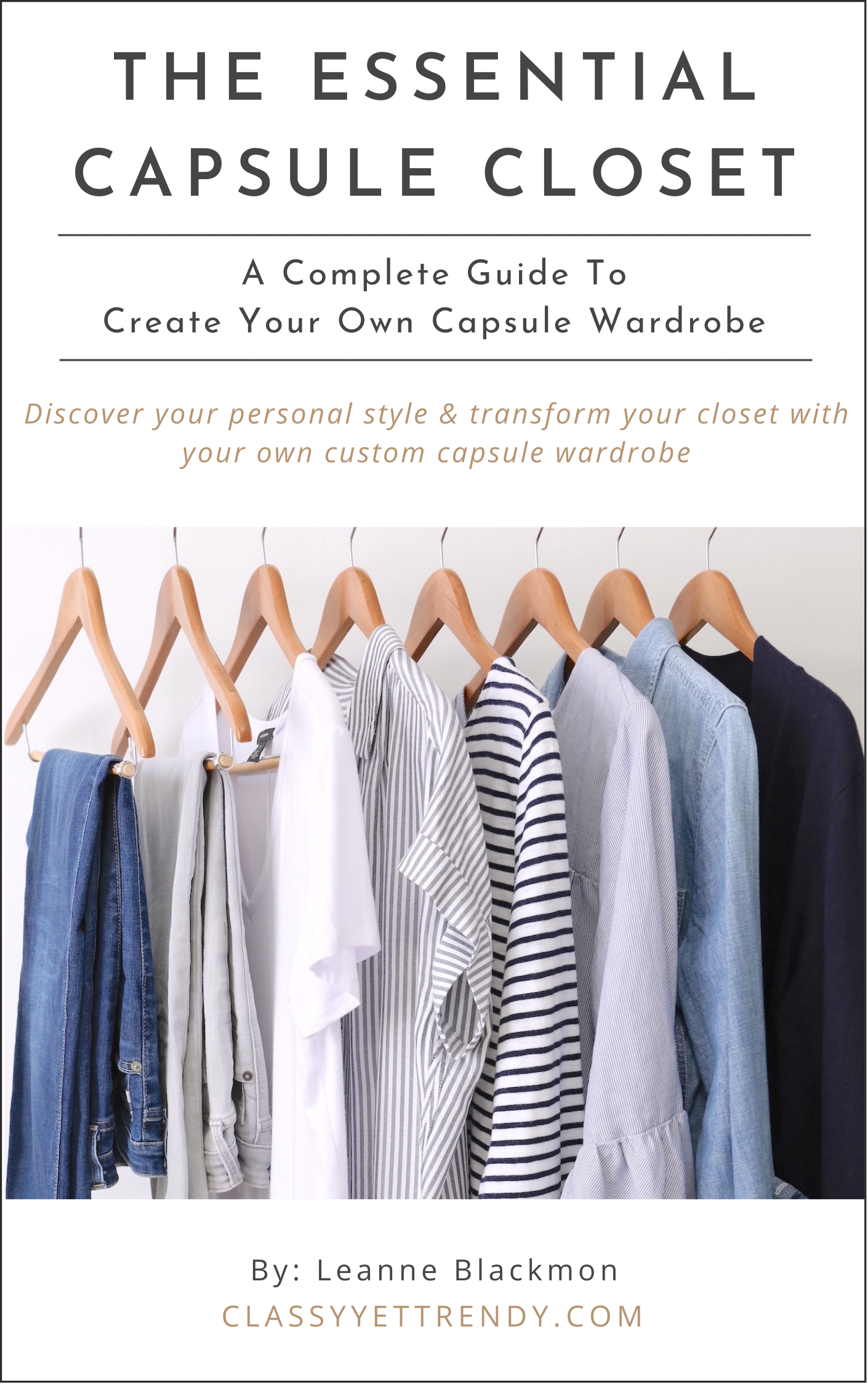 The Essential Capsule Closet cover - REVISED Spring 2021