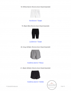 The Athleisure Capsule Wardrobe: Summer 2021 Collection - Classy Yet Trendy
