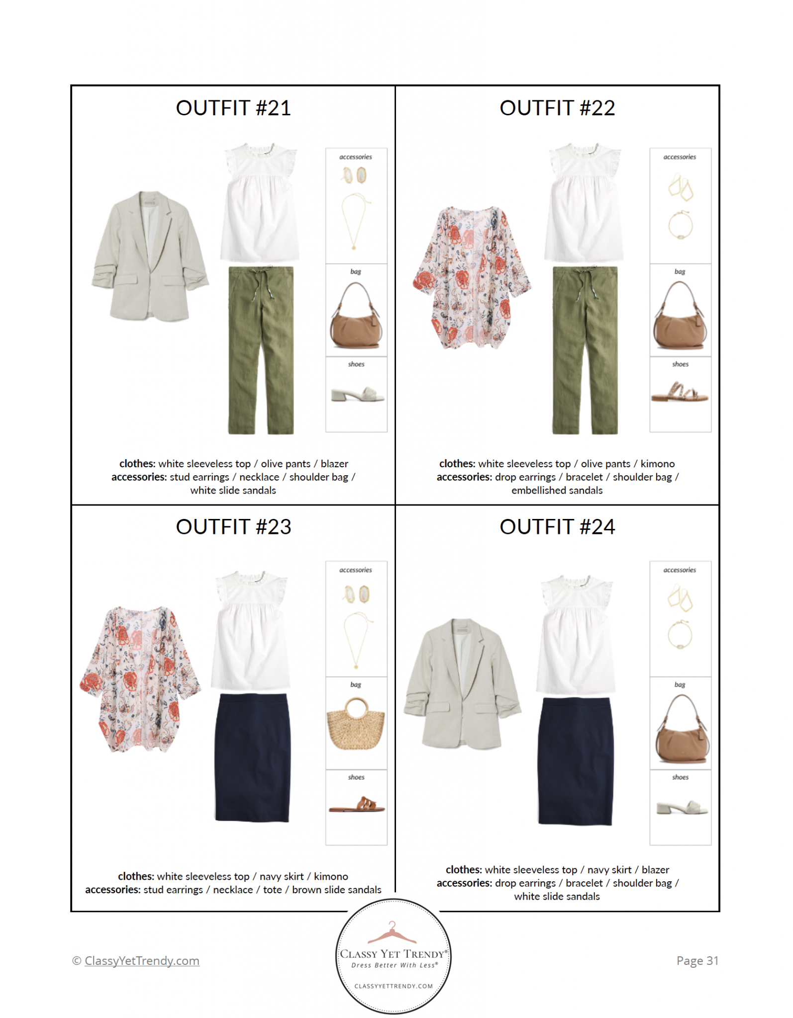 The Essential Capsule Wardrobe: Summer 2021 Collection