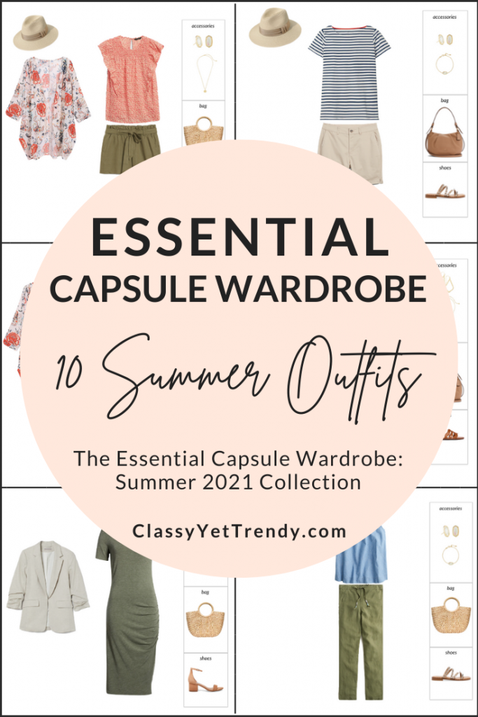 Essential Summer 2021 Capsule Wardrobe Sneak Peek - 10 Outfits