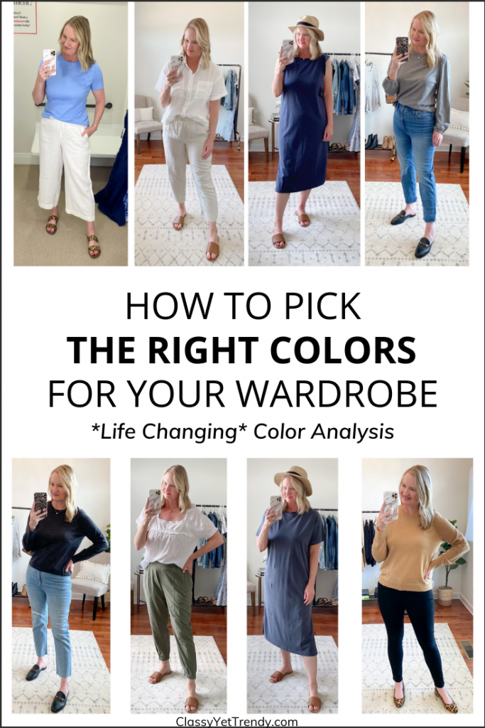 How To Pick The Right Colors For Your Wardrobe Easy Color Analysis