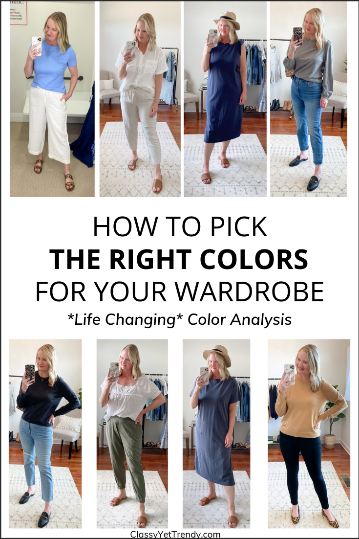 How To Pick The Right Colors For Your Wardrobe: Easy Color Analysis