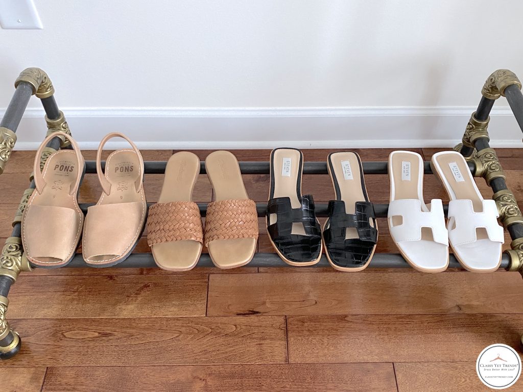 My 25 Piece Summer 2021 Neutral Capsule Wardrobe - shoes