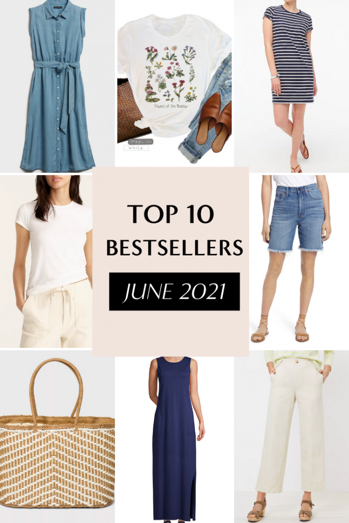 TOP 10 BESTSELLERS FOR MONTH - JUNE 2021