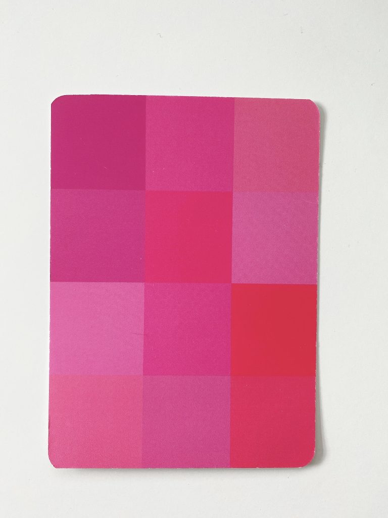 Your Color Style Blushing Card Bright Cool Light