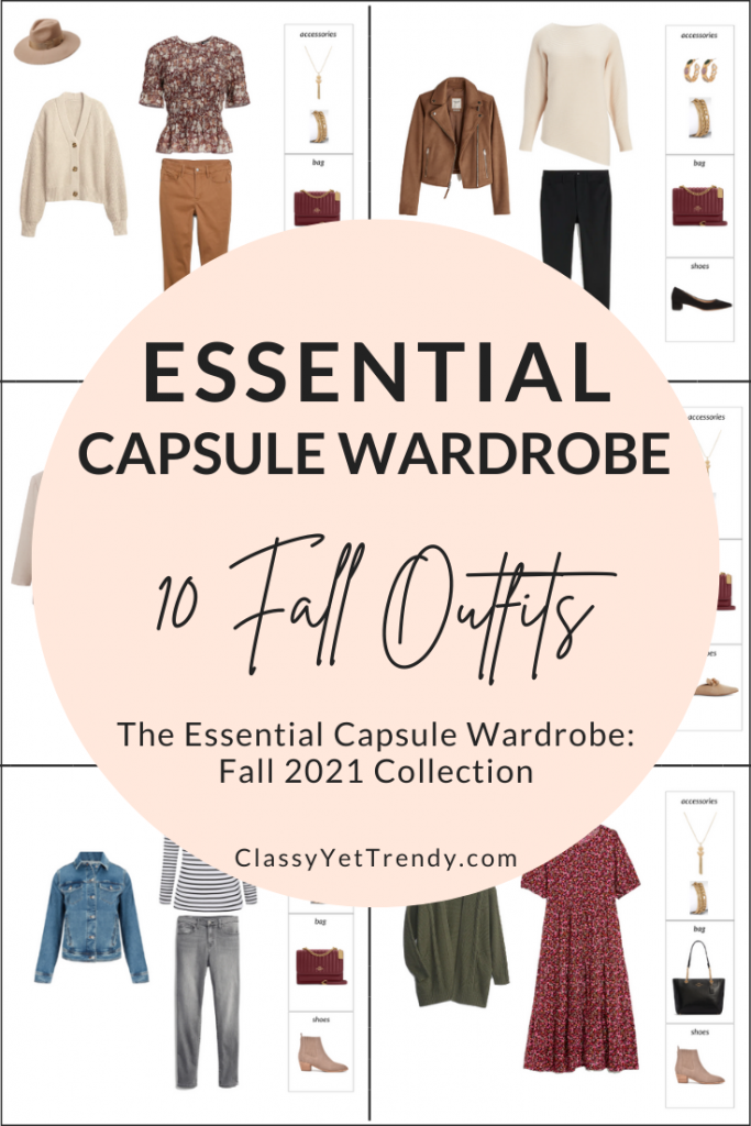 Essential Fall 2021 Capsule Wardrobe Sneak Peek - 10 Outfits