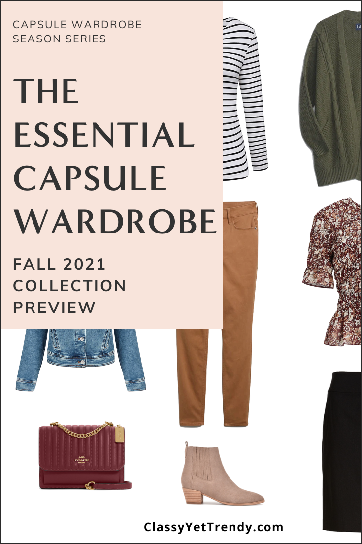 The Essential Fall 2021 Capsule Wardrobe Sneak Peek + 10 Outfits