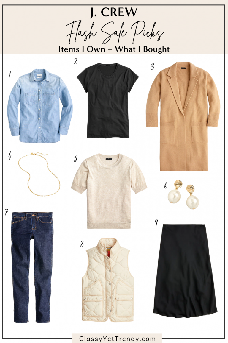 J. Crew’s 30% Off Flash Sale: What I Own & What I Bought