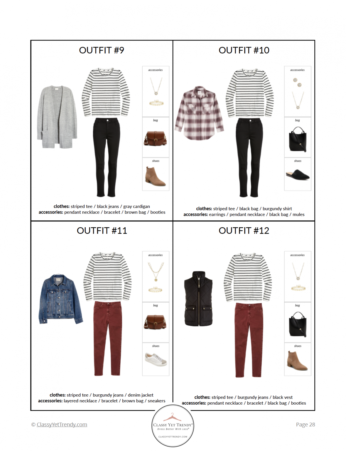 The Stay At Home Mom Capsule Wardrobe: Fall 2021 Collection - DO NOT ...