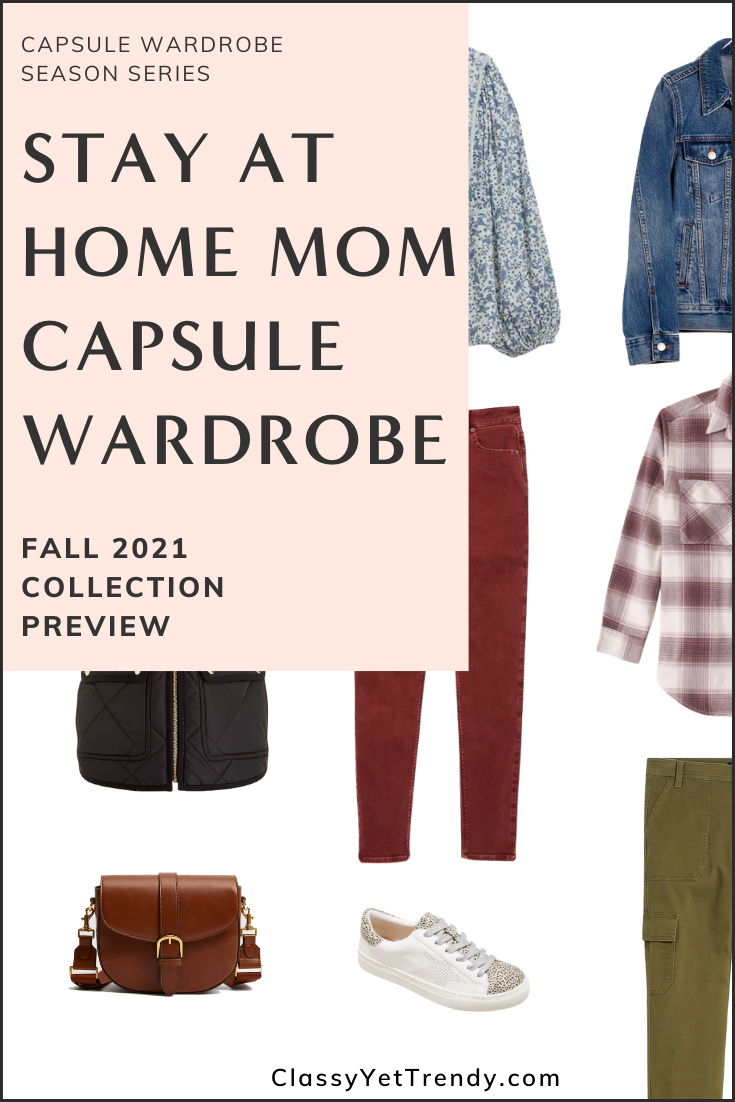The Stay At Home Mom Fall 2021 Capsule Wardrobe Sneak Peek + 10 Outfits