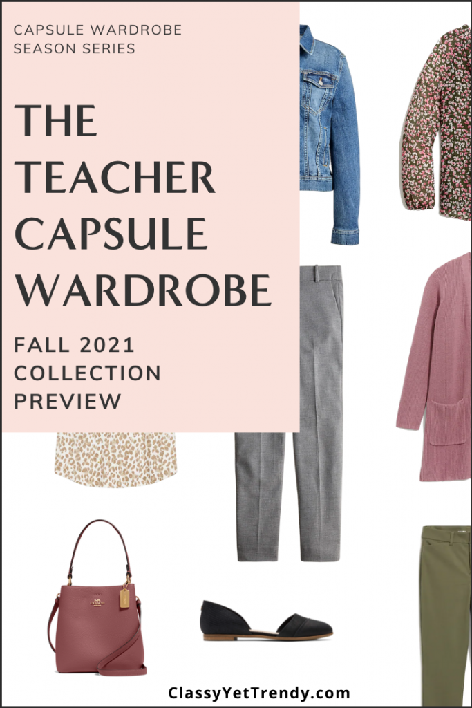 Teacher Capsule Wardrobe Fall 2021 Preview