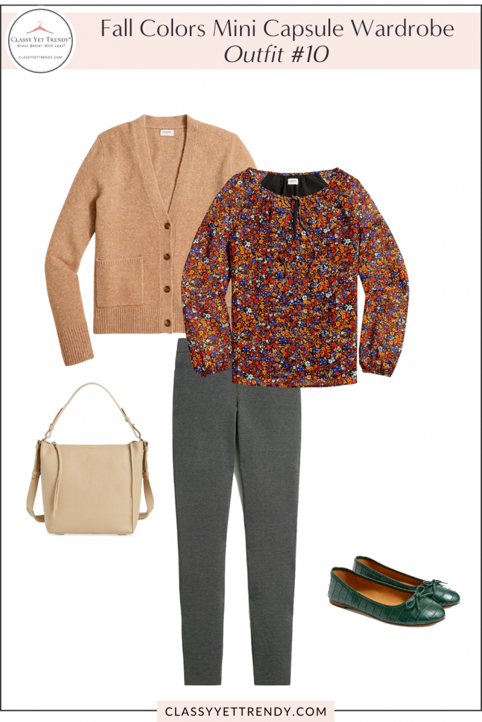 Fall Colors Mini Capsule Wardrobe - Outfit 10