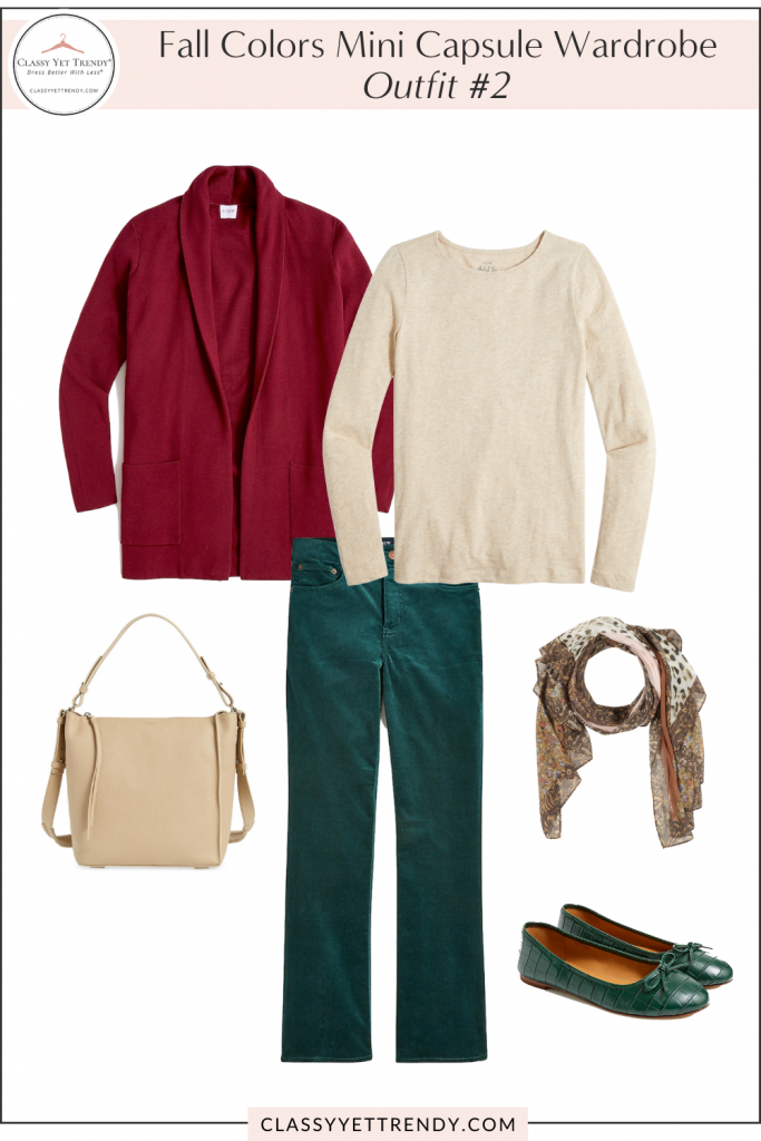 Fall Colors 10-Piece Mini Capsule Wardrobe - Classy Yet Trendy