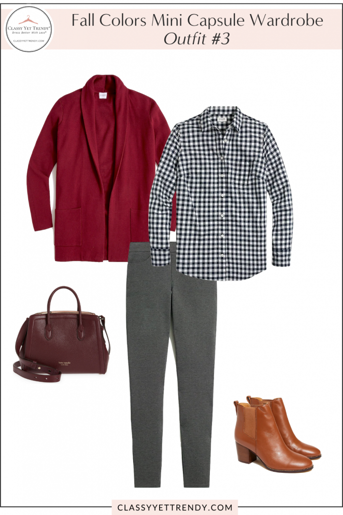 Fall Colors Mini Capsule Wardrobe - Outfit 3