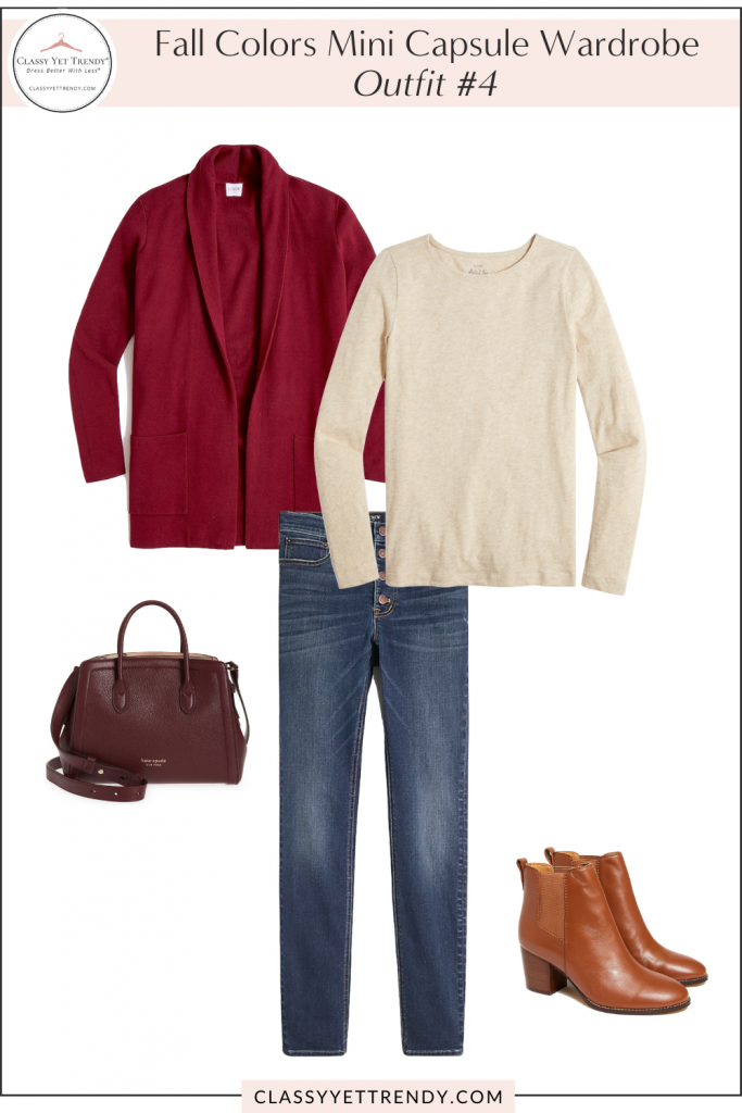 Fall Colors Mini Capsule Wardrobe - Outfit 4