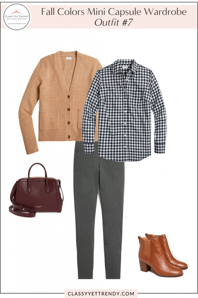 Fall Colors Mini Capsule Wardrobe - Outfit 7