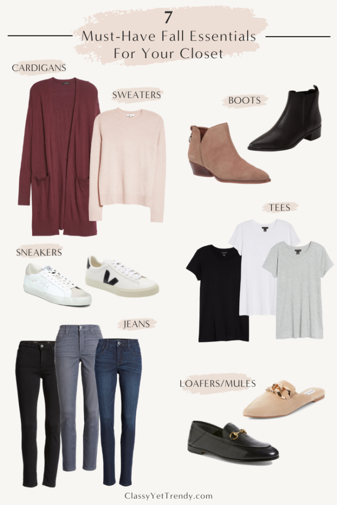 7 Must Have Fall Essentials For Your Closet