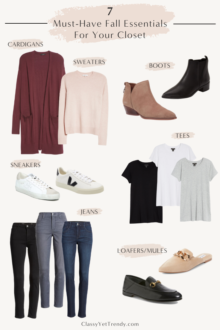 7 Must-Have Fall Essentials For Your Closet