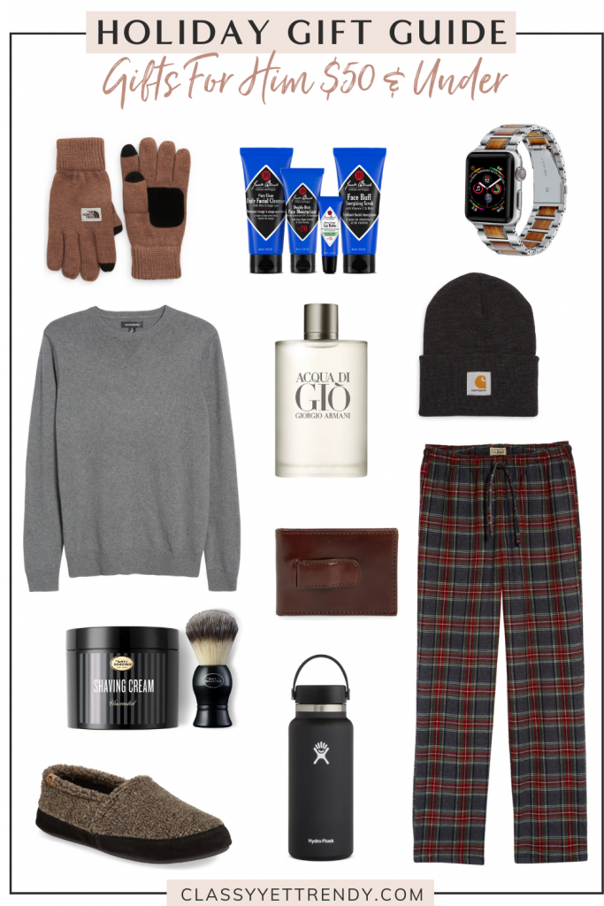 Holiday Gift Guide 2021: Gifts For Him $50 And Under - Classy Yet Trendy