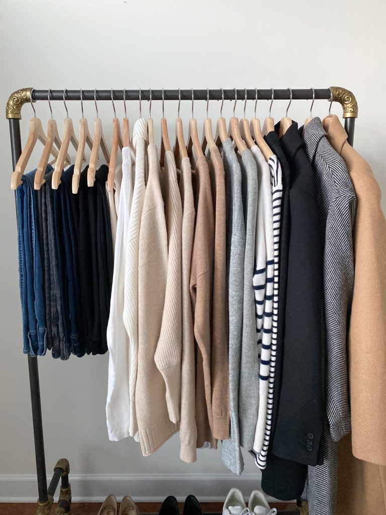 My Winter 2021 Classic Neutral Capsule Wardrobe - tops layers bottoms