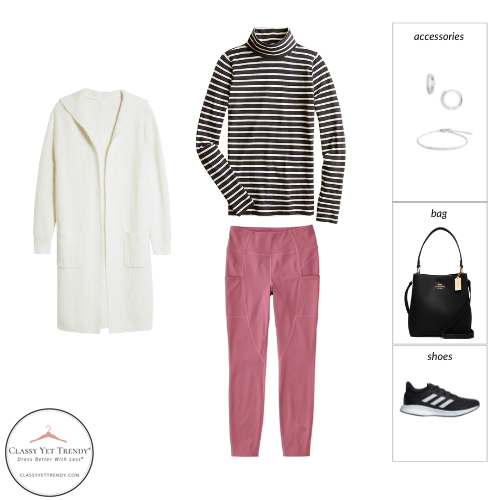 Athleisure Capsule Wardrobe Winter 2021 - outfit 1
