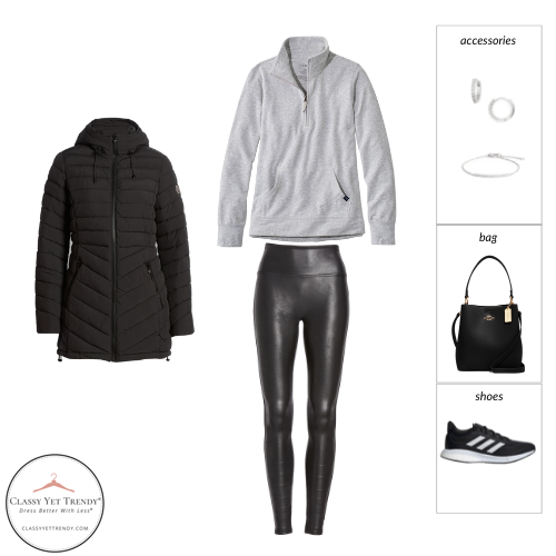 Athleisure Capsule Wardrobe Winter 2021 - outfit 21