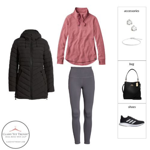 Athleisure Capsule Wardrobe Winter 2021 - outfit 31