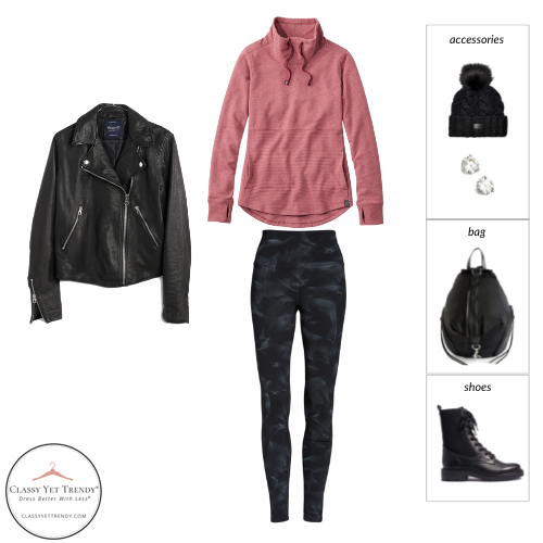 Athleisure Capsule Wardrobe Winter 2021 - outfit 37